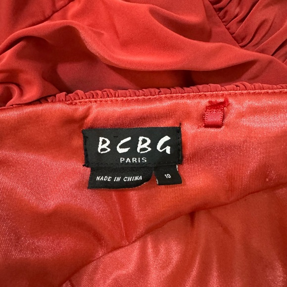 BCBG Women's Formal Halter Neck Gown - Picture 6 of 6